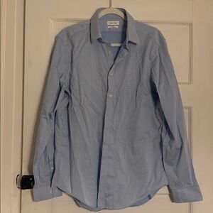 Calvin Klein Men's Light Blue Dress Shirt